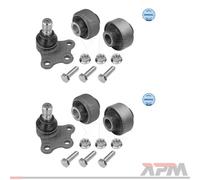 2x Meyle 11-16 610 0002 Kit di Riparazione Braccietto Ant. per Peugeot Citroën