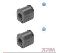 2x Meyle 11-16 615 0001 Supporto Stabilizzatrice Frontale per Renault Clio II I