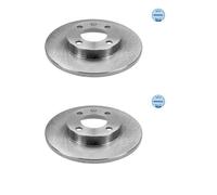 2X Meyle 115 521 0029 Disco Freno Anteriore Per VW Golf I 17 Seat Ibiza II Audi