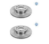 2x Meyle 115 521 0035 Disco Freni Anteriore 280 MM per VW Transporter IV