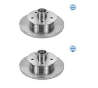 2x Meyle 115 521 1025 Disco Freni Anteriore per VW Transporter III 25 24 24 25