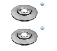 2x Meyle 115 521 1051 Disco Freni Anteriore per VW Golf IV Skoda Fabia I Seat