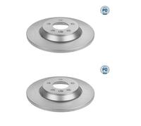 2X Meyle 115 523 0019/PD Disco Freno Posteriore Per VW Transporter IV Seat Ford