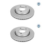 2x Meyle 115 523 0020 / Pd Disco Freno Posteriore per VW Transporter V VI