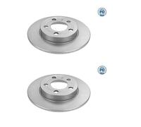 2x MEYLE 115 523 0021 / Pd Disco Posteriore per VW Golf IV Skoda Octavia I Audi