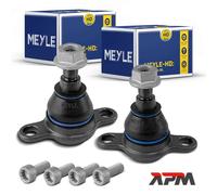 2X Meyle 1160100012 / HD Giunto Anteriore Basso Per VW Transporter Multivan T5