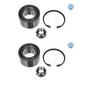 2x Meyle 16-14 650 0010 Cuscinetto Anteriore Kit Ruota per Opel Movano Master II