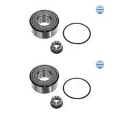 2X Meyle 16-14 650 0018 Kit Cuscinetti Ruota Anteriore Per Renault Laguna I