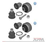 2x Meyle 16-16 610 0015 Kit di Riparazione Braccietto Ant. per Renault Megane II