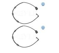 2x Meyle 18-14 527 0004 Contatto Usura Pastiglie Freno Posteriore per Jaguar XF