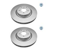 2x Meyle 183 521 0067 / Pd Disco Freni Anteriore per Audi A6 Allroad 4GH 4GJ