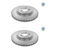 2x Meyle 183 521 1118 / Pd Disco Freni Anteriore per Audi Q5 8RB A4 8K2 8K5 A5