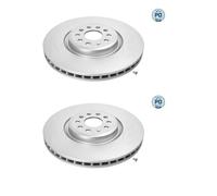 2x Meyle 183 521 1134 / Pd Disco Freni Anteriore per VW ID.4 Skoda Enyaq IV Audi