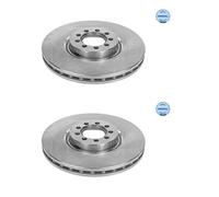 2x Meyle 215 521 0023 Disco Freni Anteriore per Iveco Quotidiano IV Quotidiano V