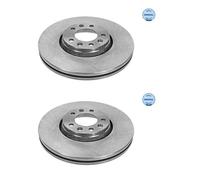 2x Meyle 215 521 0024 Disco Freni Anteriore per Peugeot Toyota Fiat Citroën