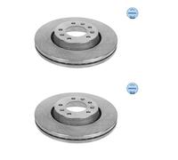 2x Meyle 215 521 0033 Disco Freni Anteriore per Peugeot Toyota Fiat Citroën
