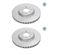 2x Meyle 215 521 0054 / Pd Disco Freni Anteriore per Fiat 500 312 500E 332
