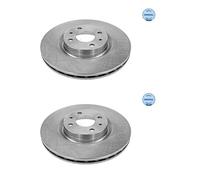 2x Meyle 215 521 2007 Disco Freni Anteriore per Fiat Doblo Lancia Alfa Romeo