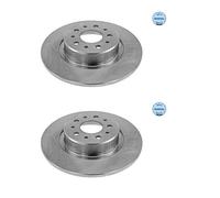 2x MEYLE 215 523 0013 Disco Posteriore per Alfa Romeo 147 156 156 Sportwagon
