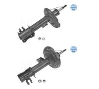 2x Meyle 226 623 0015 + 226 0016 Ammortizzatore Anteriore per Fiat 500 312 Ford