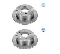 2x MEYLE 28-15 523 0005 Disco Freno Posteriore per Kia Soul Am Cerato II Td