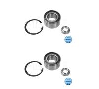 2x Meyle 300 334 1105 Radlager- Posteriore per BMW 3er E36 E46 X3 E83 Z3 7er