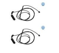 2x Meyle 300 343 5115 Contatto Usura Pastiglie Freno Posteriore per BMW E46
