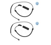 2x Meyle 300 343 5120 Contatto Usura Pastiglie Freno Posteriore per BMW E53