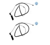 2x Meyle 314 356 0002 Contatto Usura Pastiglie Freno Posteriore per BMW E85 E86