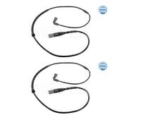2x Meyle 314 527 0001 Contatto Usura Pastiglie Freno Posteriore per BMW E70