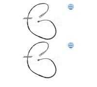 2x Meyle 314 527 0024 Contatto Usura Pastiglie Freno Posteriore per BMW E84