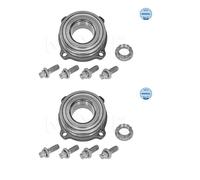 2X Meyle 314 750 0004 Mozzo Ruota Posteriore Sinistro Destro Per BMW E70 E71 E72
