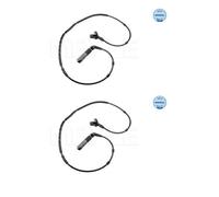 2X Meyle 314 899 0051 Sensore Raddo Di Velocità Posteriore Per BMW E46