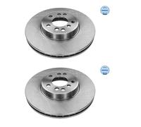 2x Meyle 315 521 0019 Disco Freni Anteriore per BMW E83 E53