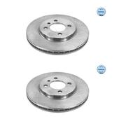 2X Meyle 315 521 3001 Disco Freno Anteriore Per BMW E30