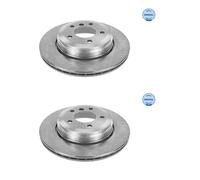 2X Meyle 315 523 0047 Disco Freno Posteriore Per BMW E60 E61 E63 E64