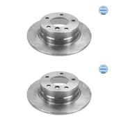 2x Meyle 315 523 0048 Disco Freno Posteriore per BMW E87 E81
