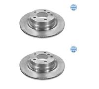 2x Meyle 315 523 0049 Disco Freno Posteriore per BMW E90 E91 E92 E93 F30 F80 E87