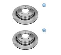 2x MEYLE 315 523 0058 Disco Freno Posteriore per BMW E39