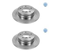 2x Meyle 315 523 3004 Disco Freno Posteriore per BMW E34