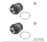 2X Meyle 316 010 0012 Supporto Cuscinetto Posteriore Per BMW E70 F15 F85