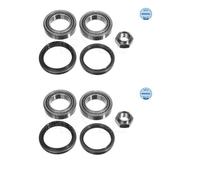 2X Meyle 35-14 013 3047/S Cuscinetto Ruota Anteriore Per Mazda 121 I KIA Pride