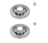 2x MEYLE 35-15 523 0022 Disco Freno Posteriore per Mazda 3 BK Bl
