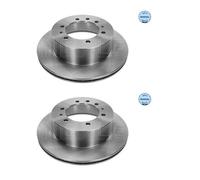 2x Meyle 36-15 523 0039 Disco Freni Anteriore per Nissan Patrol Gr V Wagon
