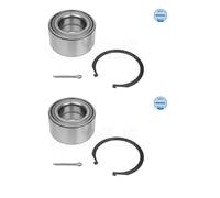 2x Meyle 37-14 650 0007 Kit Cuscinetto Ruota Ant. per Hyundai Elantra Kia Cee '
