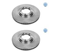 2x Meyle 37-15 521 0023 Dischi Freno 274mm Frontale per Hyundai H-1 H100