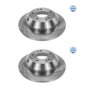 2x MEYLE 37-15 523 0032 Disco Freno Posteriore per Kia Sorento II Hyundai