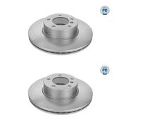 2x Meyle 383 521 0003 / Pd Dischi Freno 312mm Frontale per BMW 1 2 3 4 X1