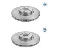 2x Meyle 383 521 0005 / Pd Disco Freni Anteriore per BMW E70 F15 F85 E71 E72