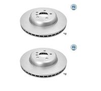 2X Meyle 383 521 1022/PD Disco Freno Anteriore Per BMW G21 G81 G20 G28 G80 G31